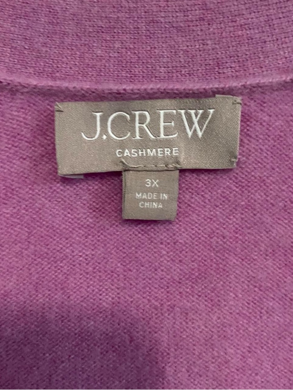 J.Crew Womens 100% Cashmere V Neck Button Up Cardigan Sweater Pockets - Picture 5 of 8